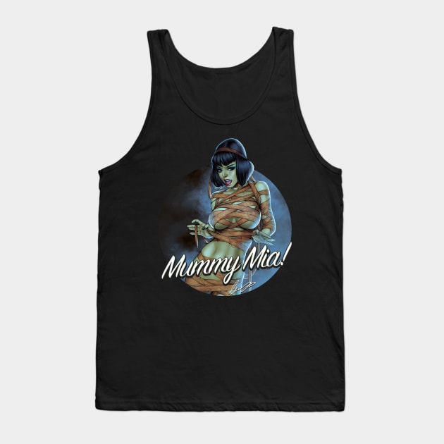 Mummy Mia Tank Top by Eliaschatzoudis